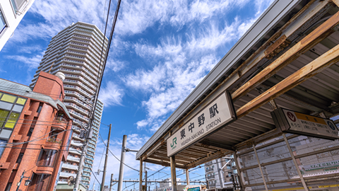 中野駅東口徒歩3分