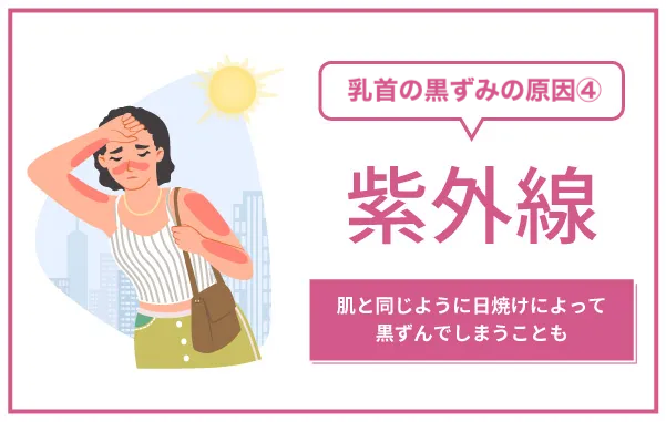 乳首の黒ずみ4